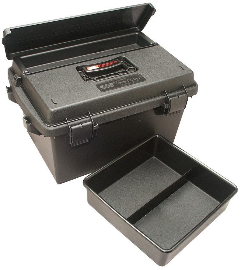 MTM Case-Gard Sportsmen's Plus Utility Dry Box 19" x 13" x 10.4" - Black - MTM Case-Gard