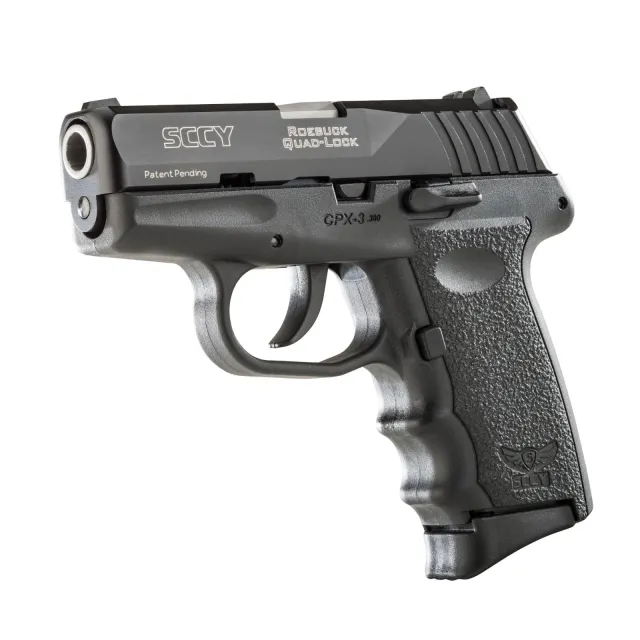 SCCY CPX-3 Subcompact .380 ACP Pistol Black - SCCY - 380 ACP for sale at Bang-Bang Tactical