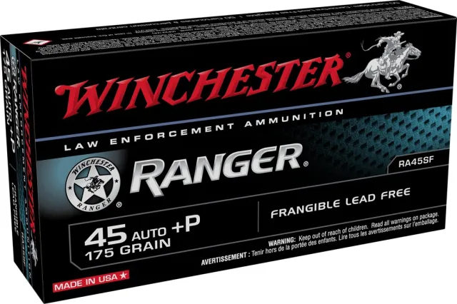 WINCHESTER RANGER 45ACP+P 175GR FSF