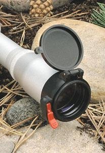 Buy Butler Creek 30100 Flip-Open Scope Cover Size 10 Black Polymer 38.10MM online