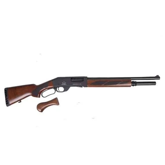 Black Aces BATPSLW 12GA Lever Action Shotgun 18" Barrel Walnut Stock