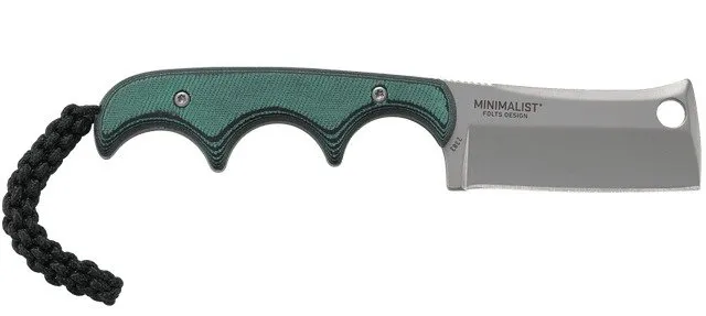 CRKT Minimalist Cleaver 2.13" Green Black