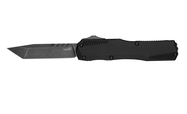 Kershaw 9000T Livewire 3.3" OTF Tanto Plain Blade Knife - Kershaw