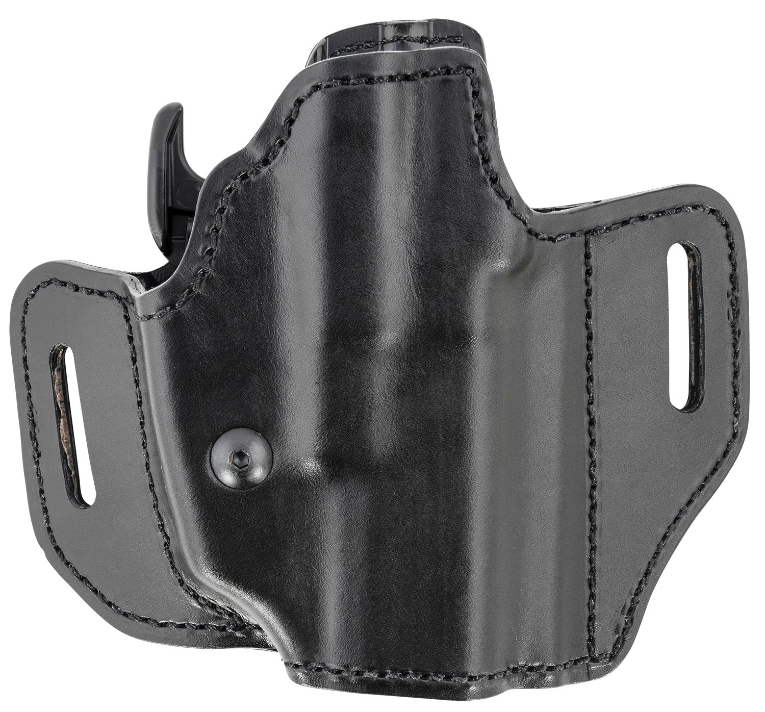 Buy Bianchi 52831 Allusion Assent Pro-Fit OWB Size 13b Black Leather Belt Slide Holster - Glock 19/Ruger Security-9/FN FNS 9mm/40/H&K P30/USP 9/40/VP9/HK 45C/S&W 5906TSW/Walther P99/PPQ/PPS online