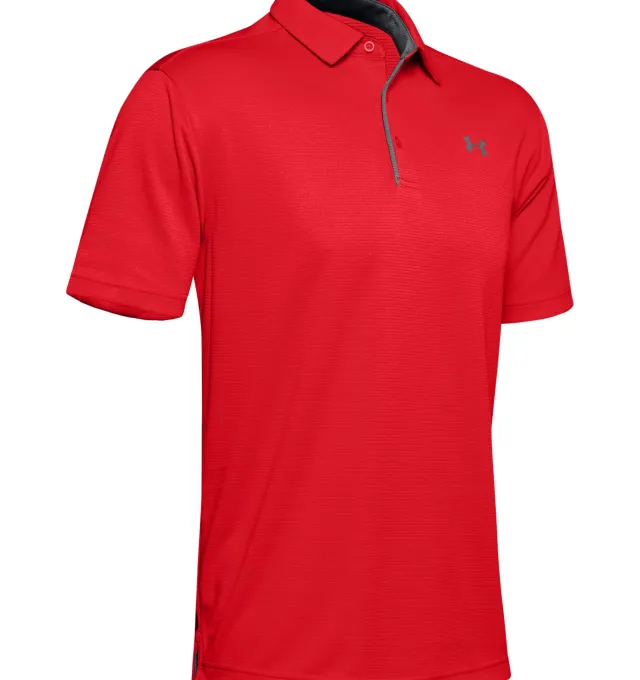 Under Armour Tech Polo Moisture-Wicking HeatGear Short Sleeve