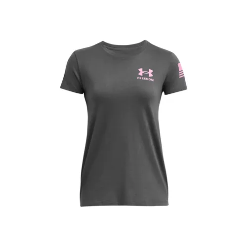 Under Armour Freedom Flag Women's T-Shirt Red/White/Blue