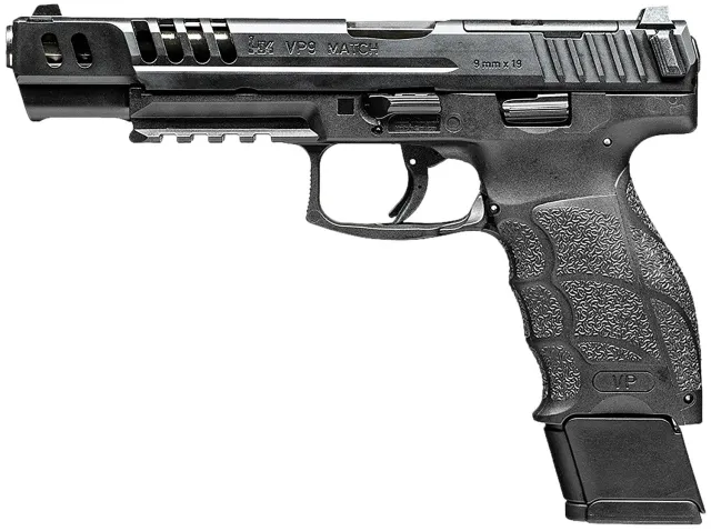 HK VP9 81000935 9mm Optics Ready 5.51" Barrel 4-15RD Black - Heckler & Koch - 9mm for sale at Bang-Bang Tactical
