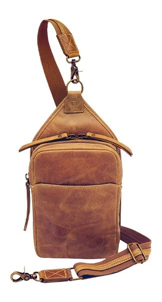 Buy GTM GTM-CZY/106 Compact Sling Crossbody Caramel Buff online