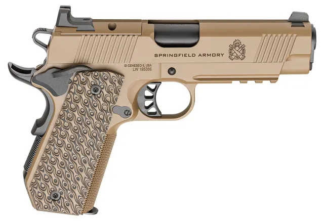 Buy Springfield Armory PC9127LRCB-CCAOS 1911 TRP AOS 9mm 4.25" Coyote Pistol online