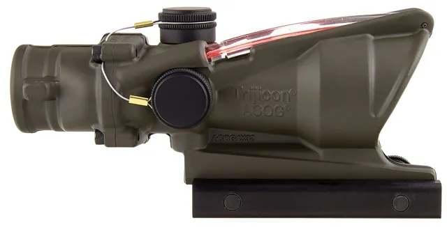 Trijicon ACOG 4x32mm 100309 OD Green Red Chevron .223/5.56 - Trijicon - 32MM