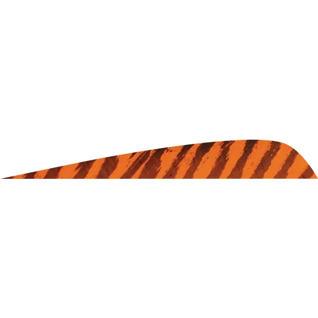 Gateway 400RPBOR-50 Parabolic Feathers Barred Orange 4" RW 50 Pack - Gateway