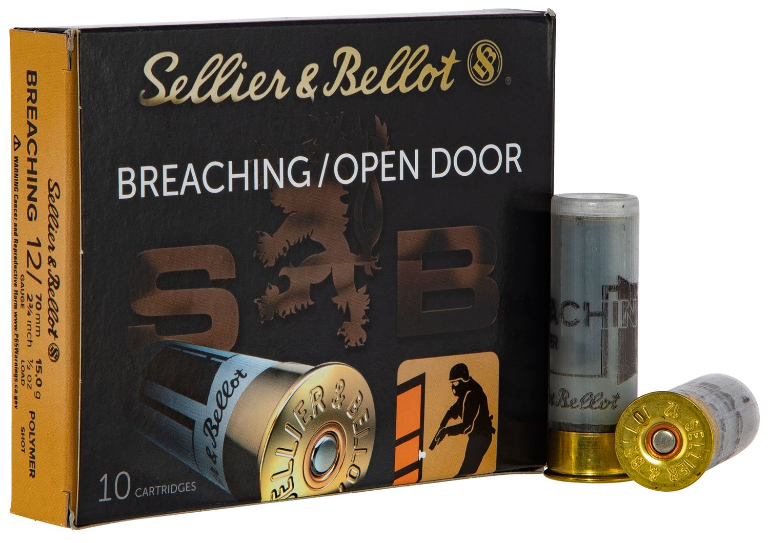 Buy Sellier & Bellot SB12BR 12 Gauge 2.75" 1/2oz 1673fps 10/Box online