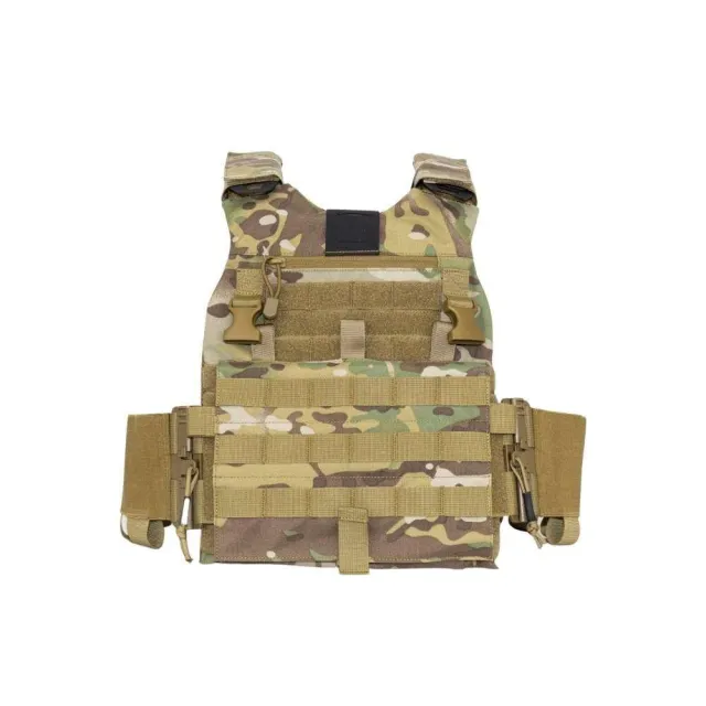 10 Ring TRAKR-MC-PRO Multi-Cam Plate Carrier with Mag Pouches - 10 Ring