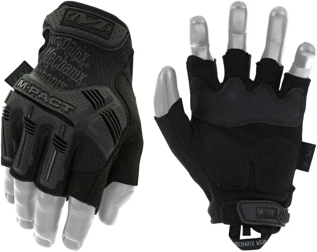 Buy Mechanix Wear MFL55011 M-Pact Fingerless Gloves XL Black Synthetic Leather online