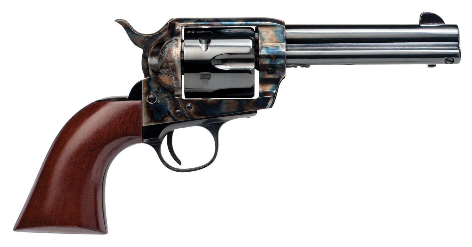 Buy Cimarron SA Frontier Revolver .357 Mag/.38 Spl 4.75" Barrel 6 Rounds Walnut Grip online