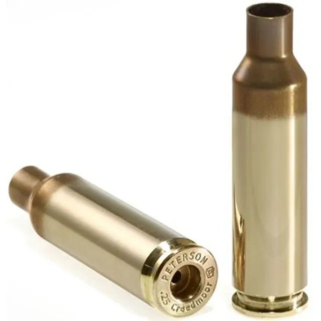 Peterson PCC25CRD50 25 Creedmoor Brass 50/Box