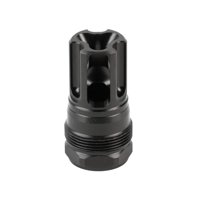Liberty LPM-2001 Eclipse Flash Hider, 30 Cal, 1/2X28, Nitride Black - Liberty Precision Machine - .30 CARBINE