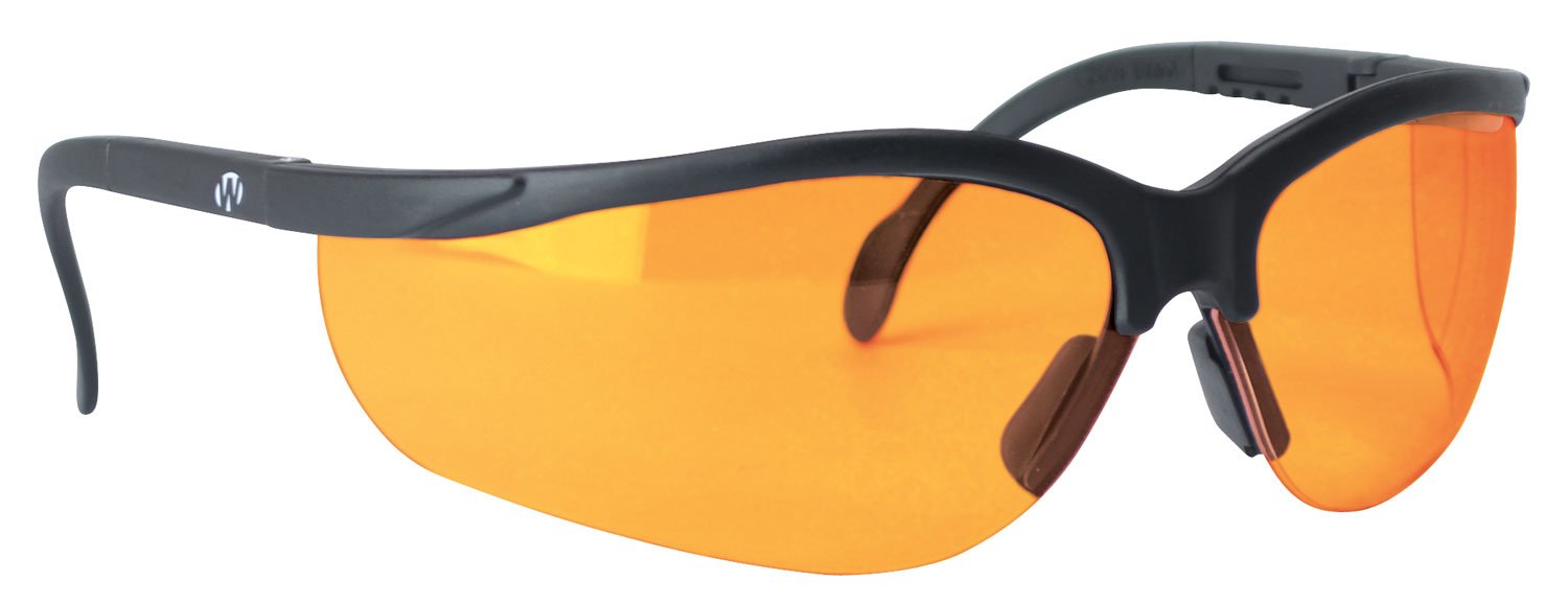 Walker's GWPAMBLSG Sport Glasses Adult Amber Lens Polycarbonate Black Frame - Walker's
