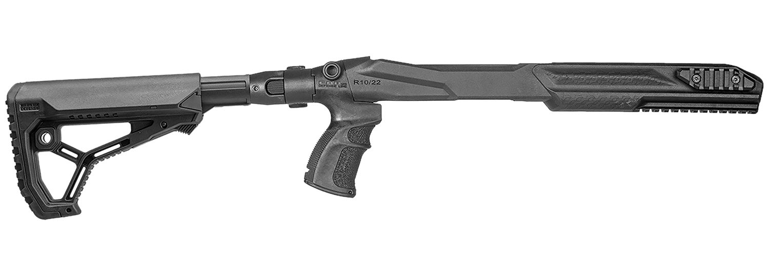 Buy FAB FXM4R1022B M4 Conversion Chassis Black GL-CORE Stock Ruger 10/22 online