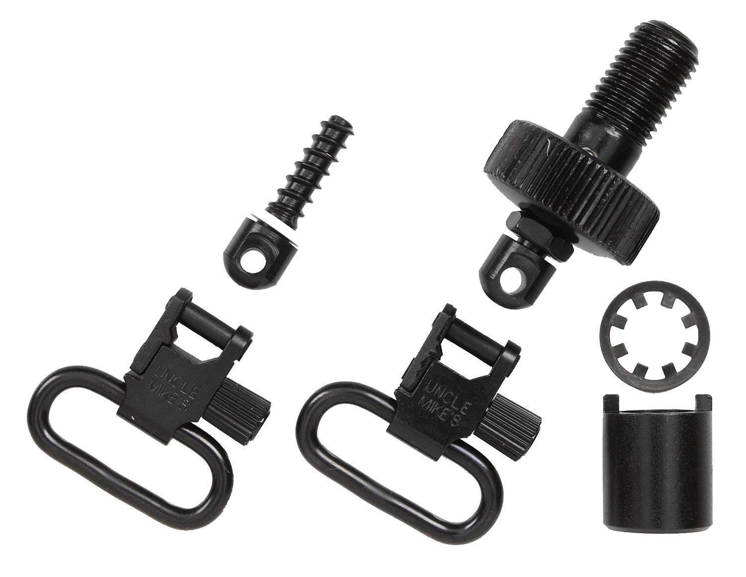 Uncle Mike's Mossberg 500 Swivel Cap Set - Uncle Mike's - 1"