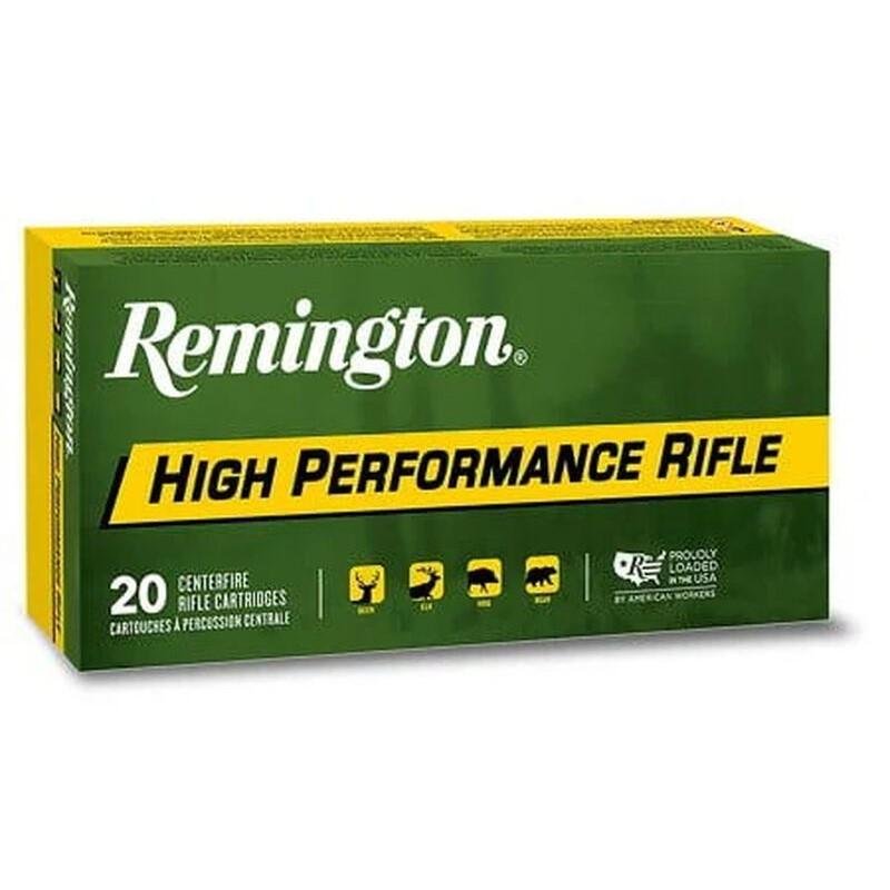 Remington 21463 High Performance Rifle Ammo, 45-70 Govt, 300gr SJHP, 20 - Remington Arms Company, LLC - 45-70 Govt