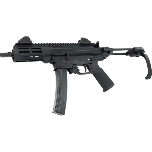 MAC 12755002 MACIX 9MM 6.5" J-BRACE BLK - MAC - 9mm
