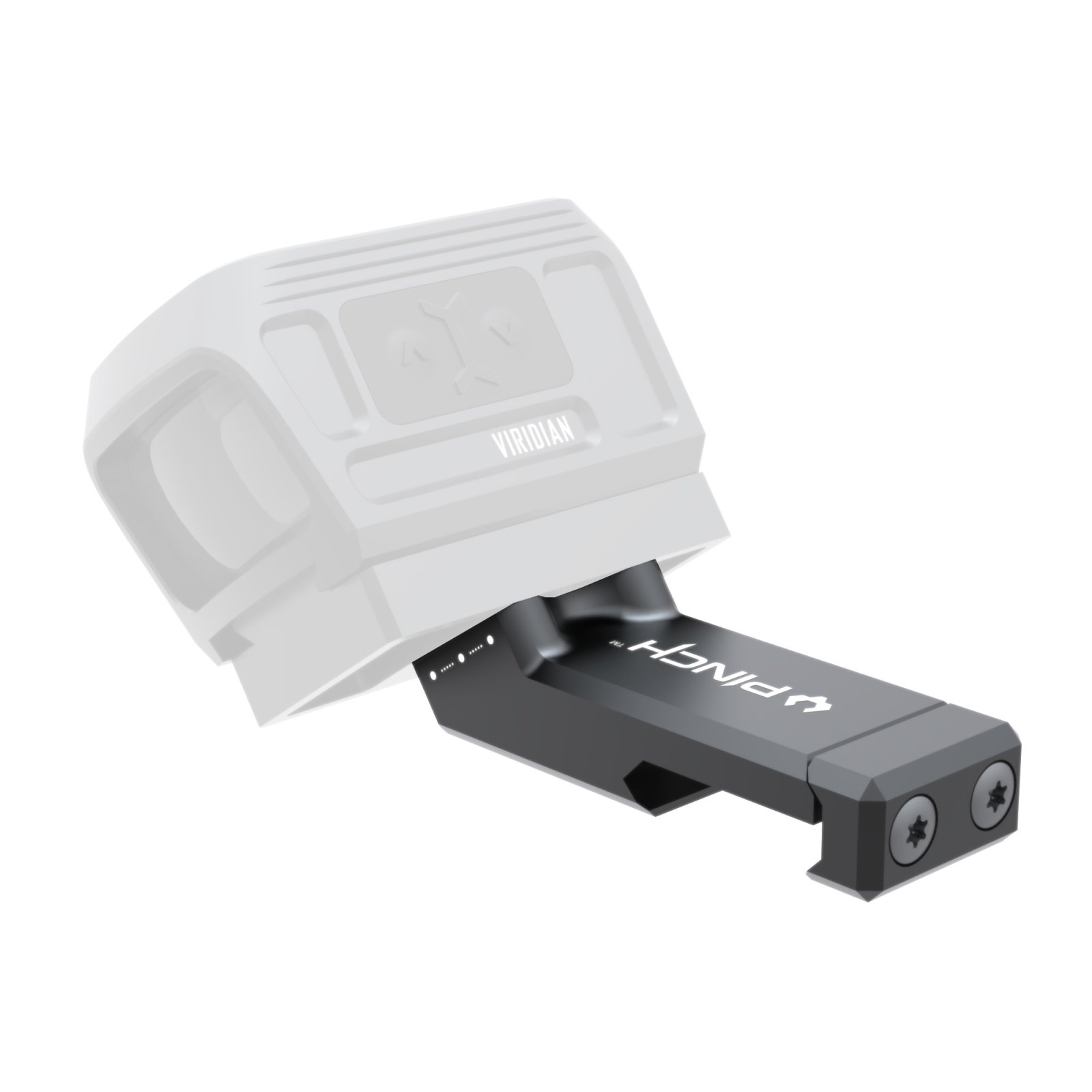 Viridian 9820033 PINCH 35-Degree Offset Mount Black Anodized Aluminum - Viridian