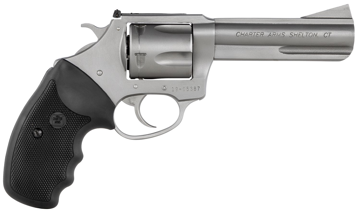 Charter Arms Target Bulldog .44 Special 4.2 in Stainless 5 Shot SA/DA - CHARTER ARMS - 44 Special