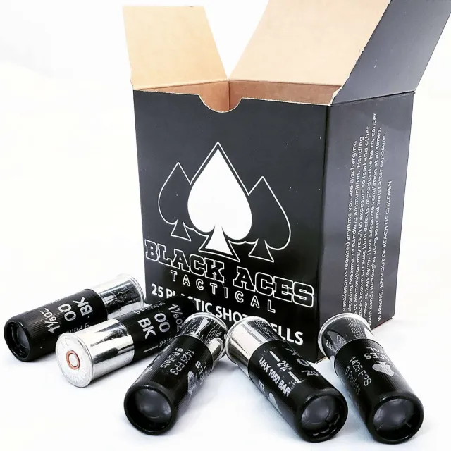 Black Aces BAT-00-1425 12ga Buckshot 2.75" 9 Pellet 1425fps 250rds