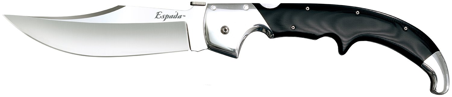 Cold Steel CS62MA Espada XL 7.5" S35VN Folding Knife G10 Handle Black - GSM Outdoors