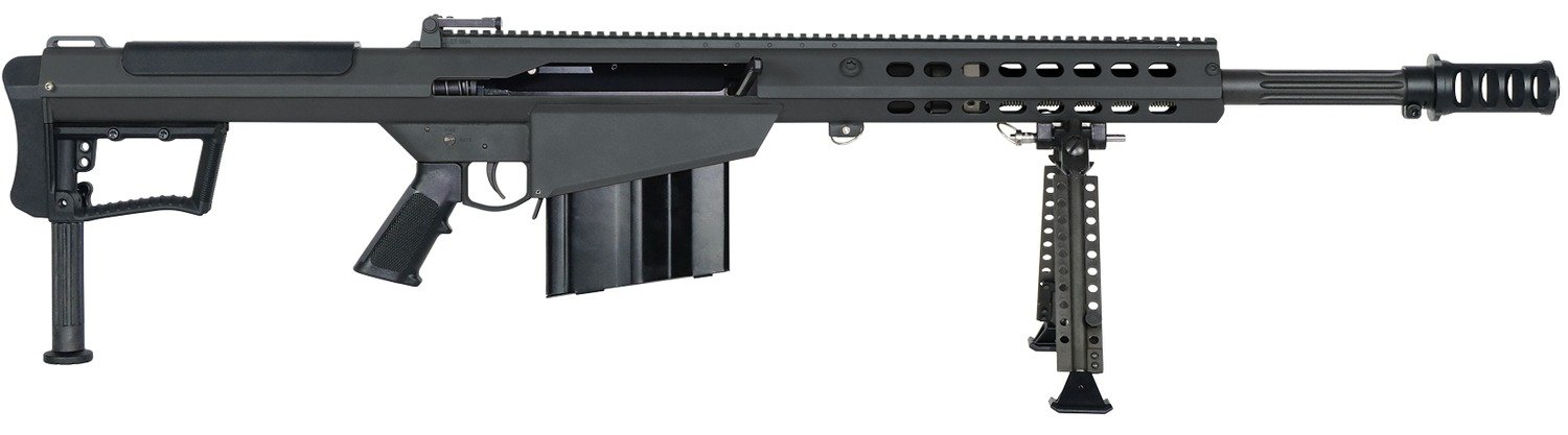 Barrett M107A1 .50 BMG 20In Fluted Barrel 11rd Black Picatinny - Barrett - .50 BMG