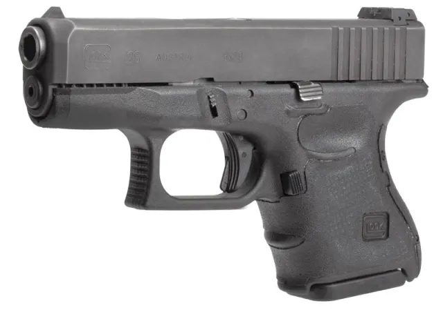 Hogue Wrapter Rubber Adhesive Grain Texture Grip For Glock 26/27/33 (18640)