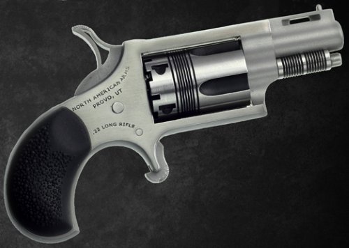 Buy North American Arms 22LRTW Wasp .22LR Revolver 1.13" Stainless 5rd online