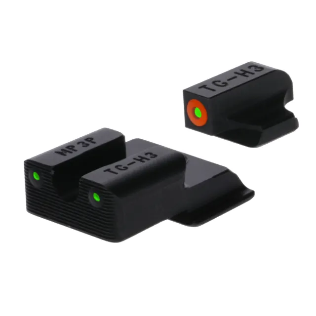 TruGlo TG231MP2C Night Sights S&W Bodyguard 380 Black Nitride Steel - TRUGLO