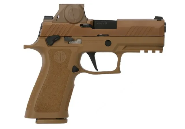 Sig Sauer WM18-9-PRO-MS-RM17 M18 9mm 3.9" Coyote Semi-Auto Pistol - Sig Sauer - 9mm