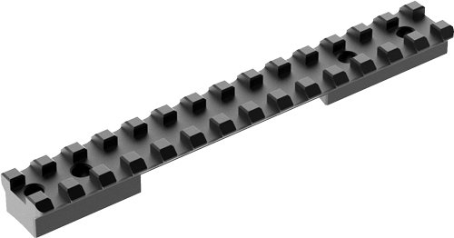 Audere NR0019 NATO Rail Remington 700 Short Action Steel 20 MOA Black - Audere
