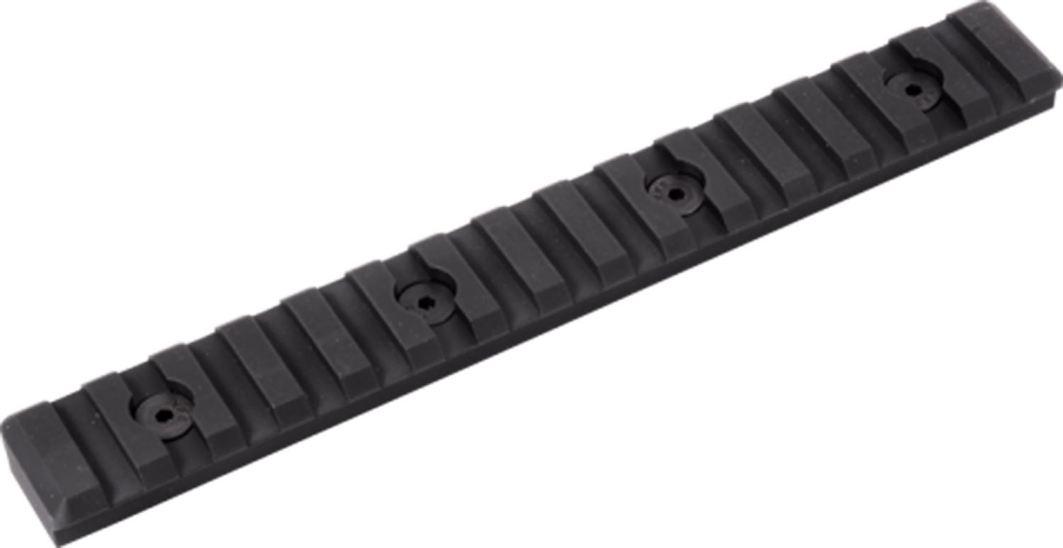 Timber Creek Outdoors M15SPRBL M-LOK 15 Slot Picatinny Rail Black Anodized - Timber Creek - M-LOK 15 SLOT PICATINNY RAIL