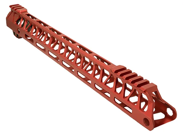 Timber Creek ULE15HGR Ultralight Enforcer 15" Aluminum Handguard Red