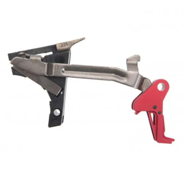CMC Triggers 71502R Glock 43 Slimline Trigger Kit Red - Cmc Triggers - 9mm