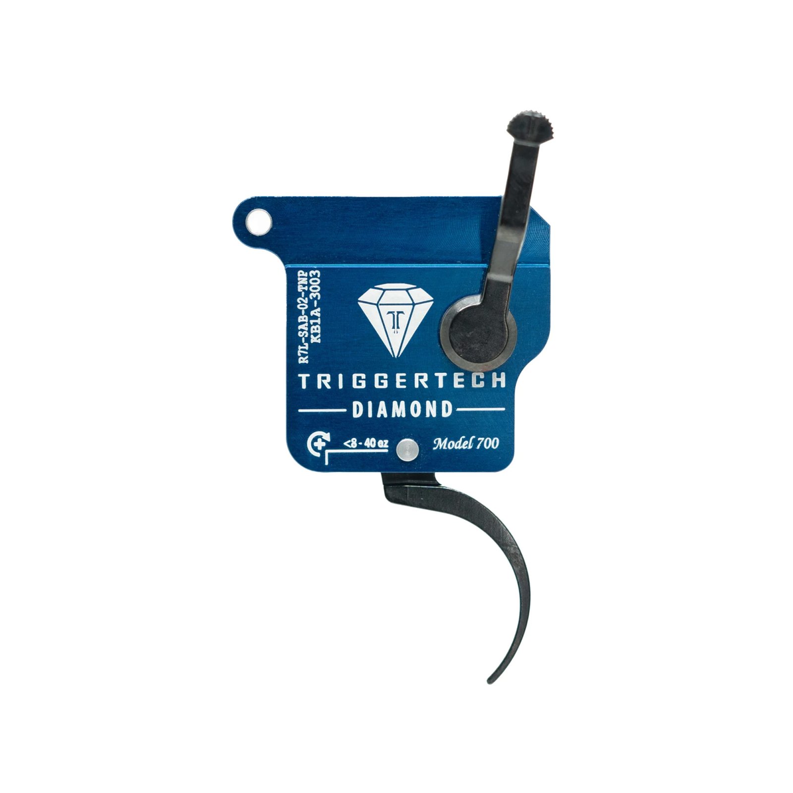 Buy TriggerTech R7LSAB02TNP Diamond Black Curved Left-Hand Remington 700 online