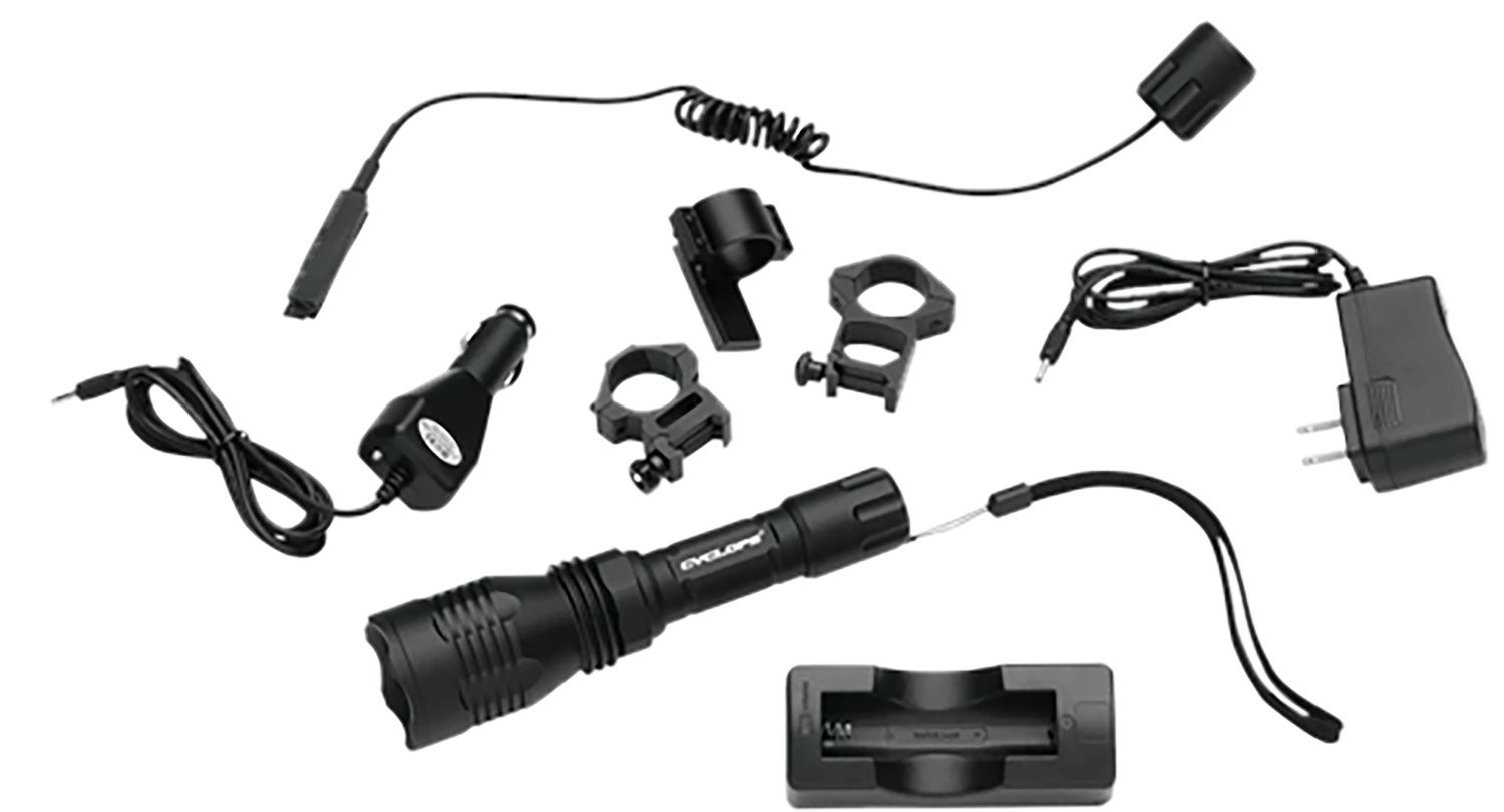 Cyclops CYC-VB250NC Varmint Light 250 Lumen Green LED Black Aluminum - GSM Outdoors - 250 LUMENS