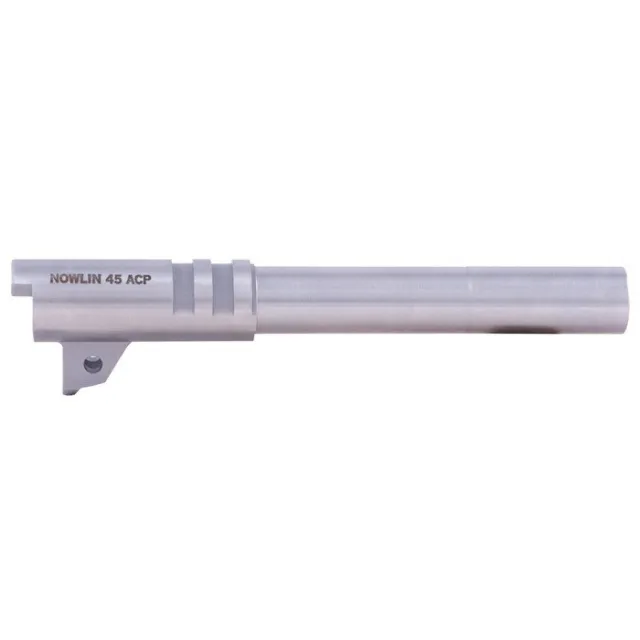 Nowlin 1911 .45 ACP 5" Stainless Steel Match Barrel Non-Ramped