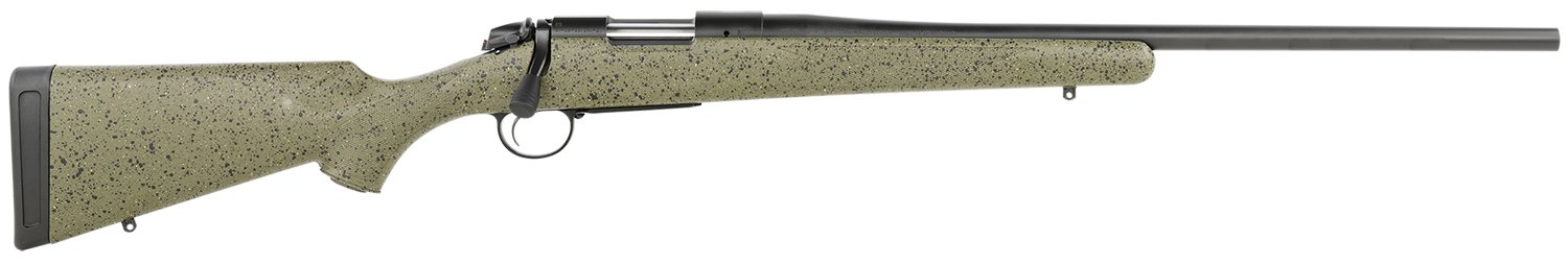Bergara B-14 Hunter 243 Win 22 in Black Cerakote 4 Round Bolt Action - Bergara - 243 Win