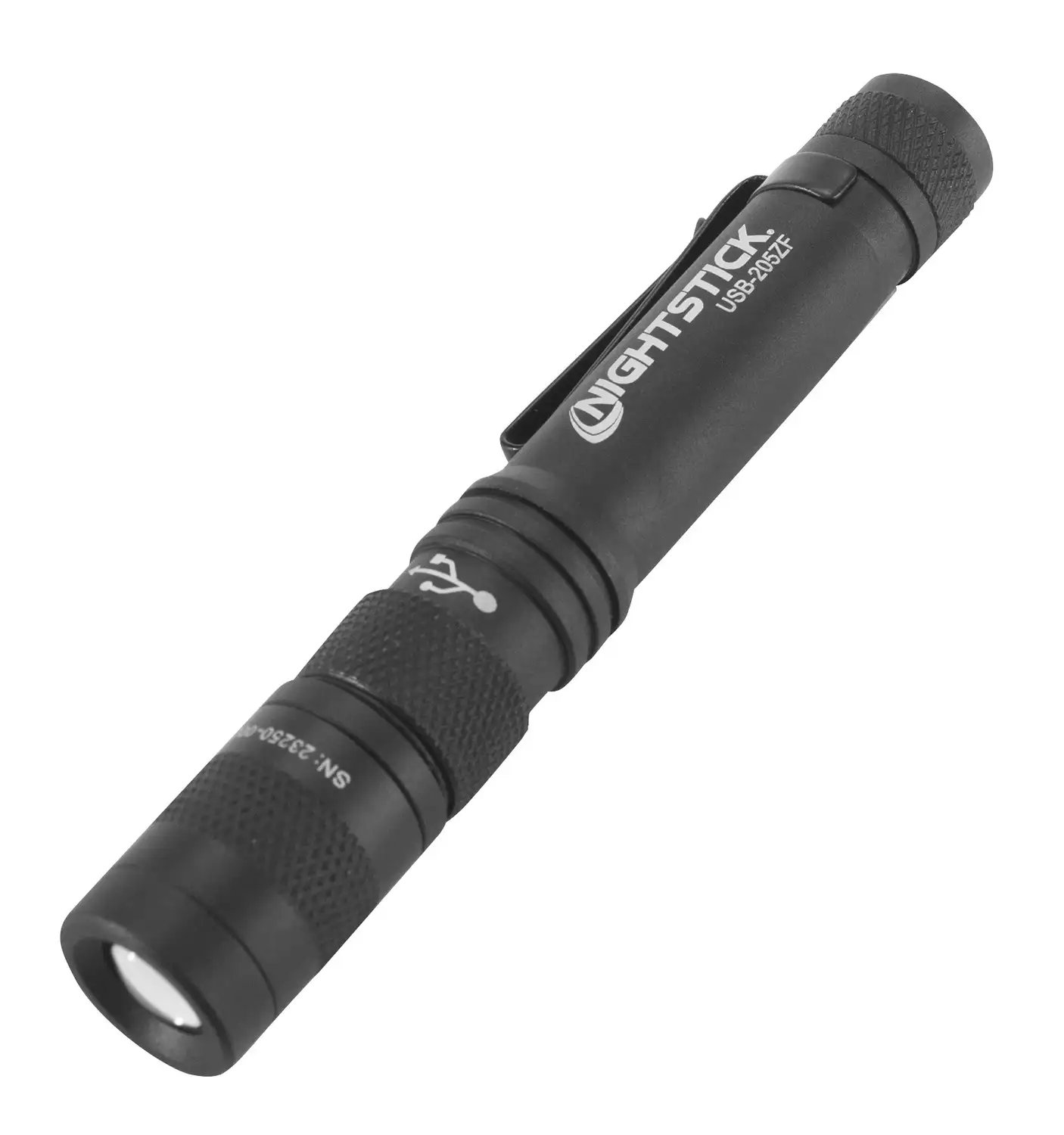 Nightstick USB Zoom Focus Flashlight Li-Ion Black - NIGHTSTICK