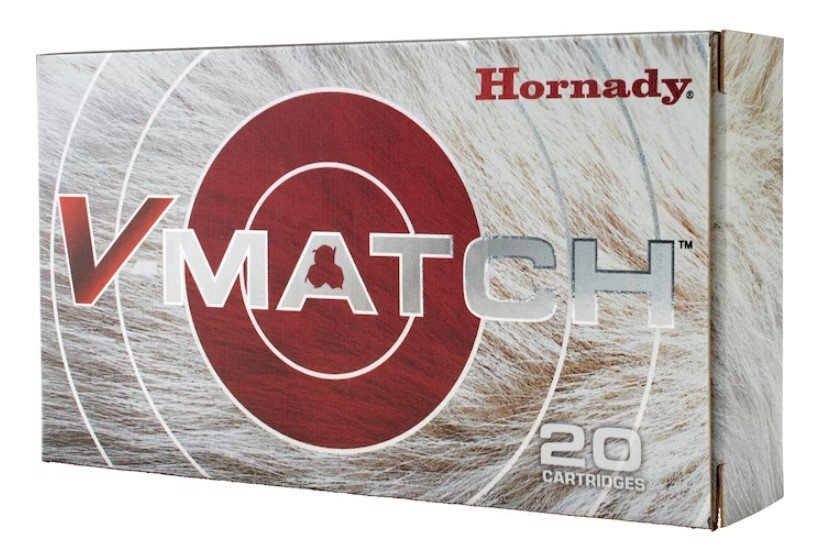 Hornady 81542 V-Match 22 ARC 62gr ELD-VT Rifle Ammo 20/Box - Hornady Manufacturing Company - 22 ARC