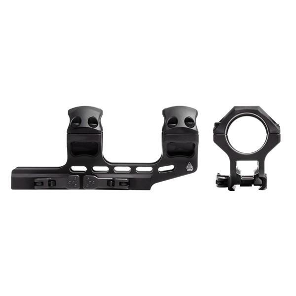 Leapers UTG AIR32234Q 30mm High Cantilever Mount, 34mm Offset, Matte Black - Leapers