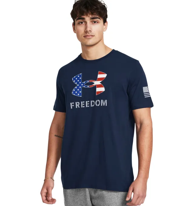 Under Armour UA Freedom Logo T-Shirt Men's Performance Tee