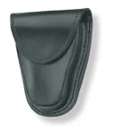 Gould & Goodrich Handcuff Case Open-Top Black Leather Belt-Loop - Gould & Goodrich