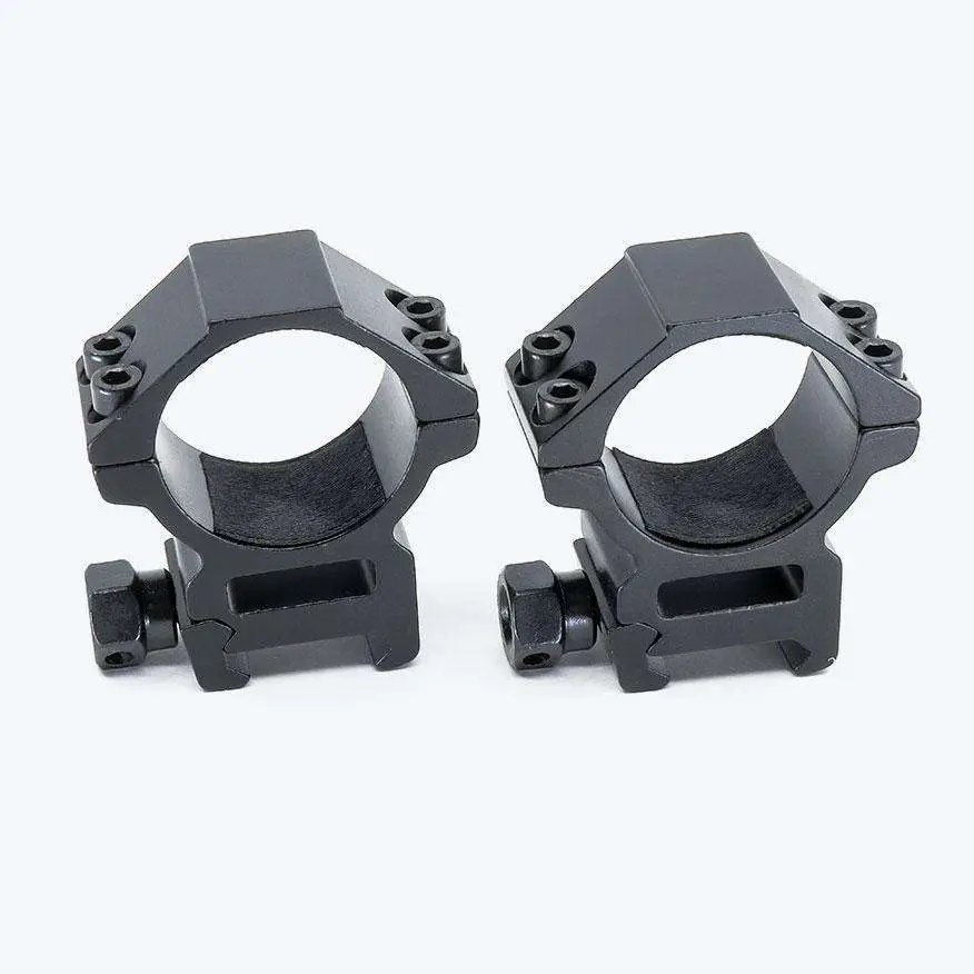 Riton Optics RT-M 1B Medium Rings 1 Inch Matte Black 6061-T6 Aluminum - Riton Optics - 1"