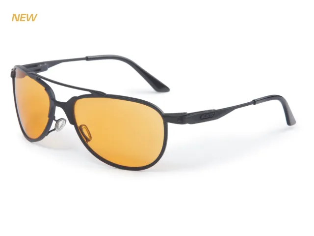 ESS inVINCEible Aviator Ballistic Sunglasses Matte Black Frame